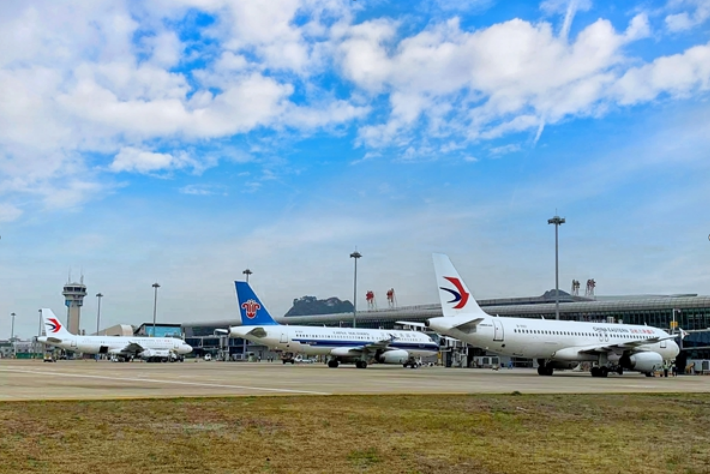 柳州机场2023年完成旅客吞吐量125.3万人次